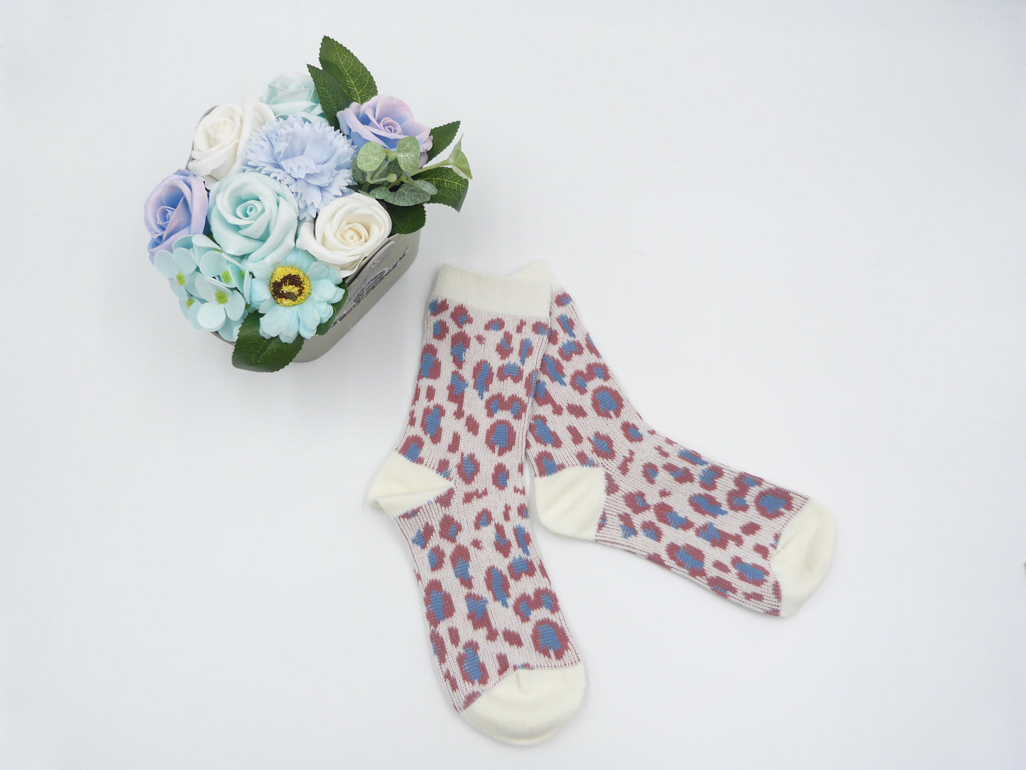 Leopard Pattern Print Socks