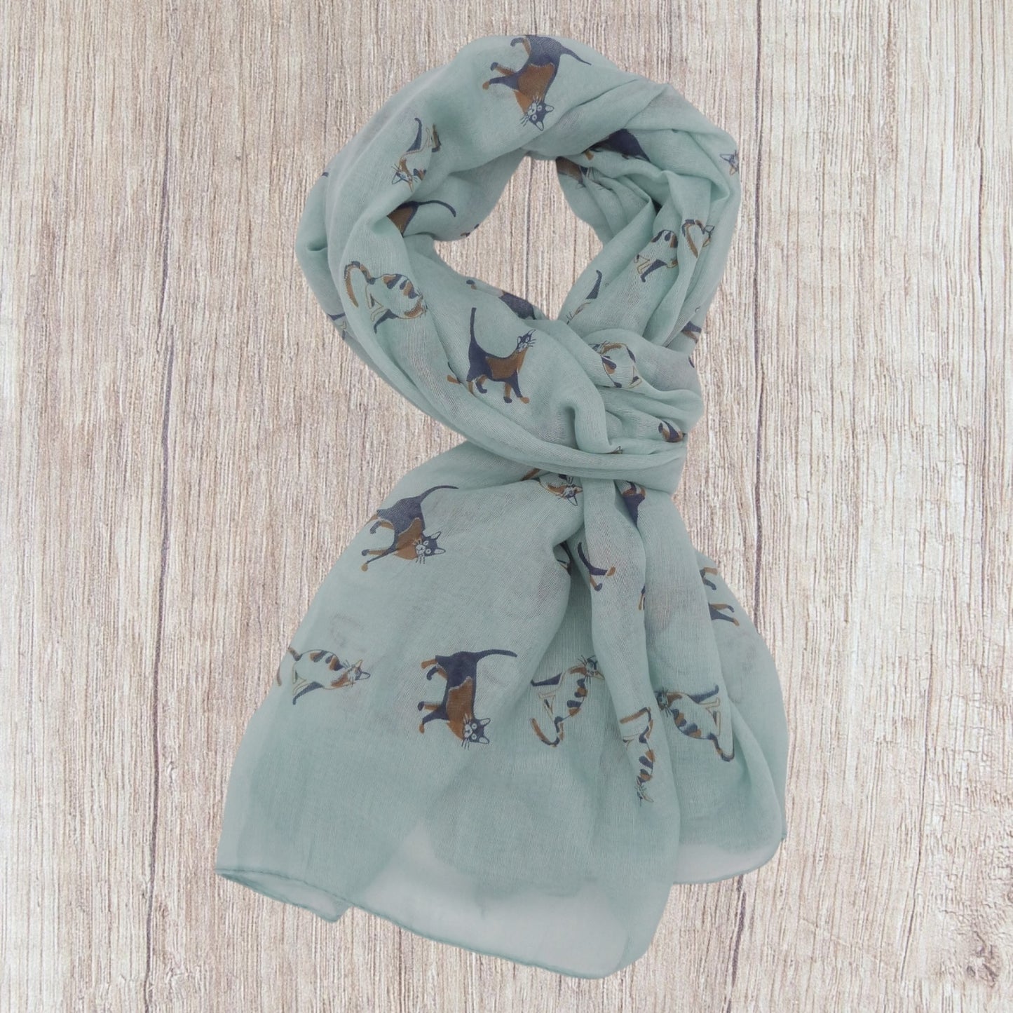 Cat Printed Scarf