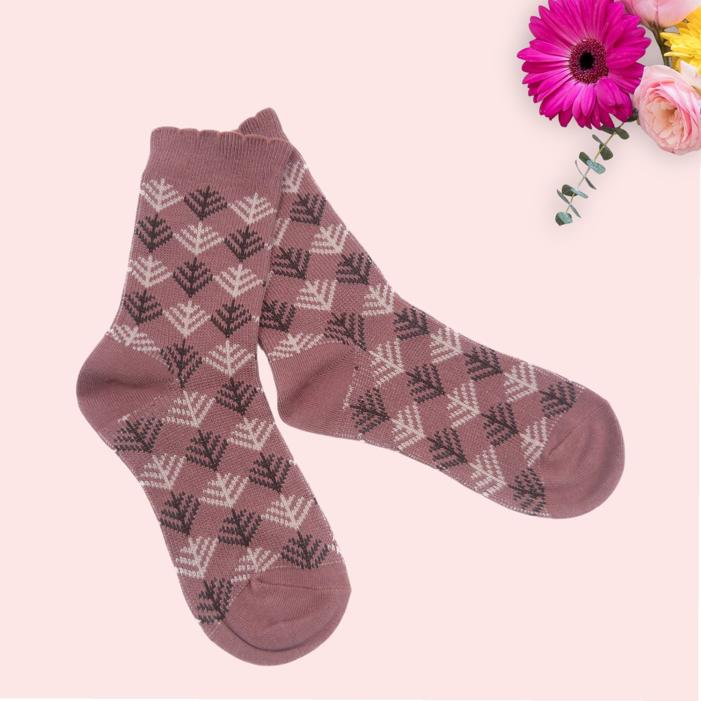 Floral and Pattern Socks