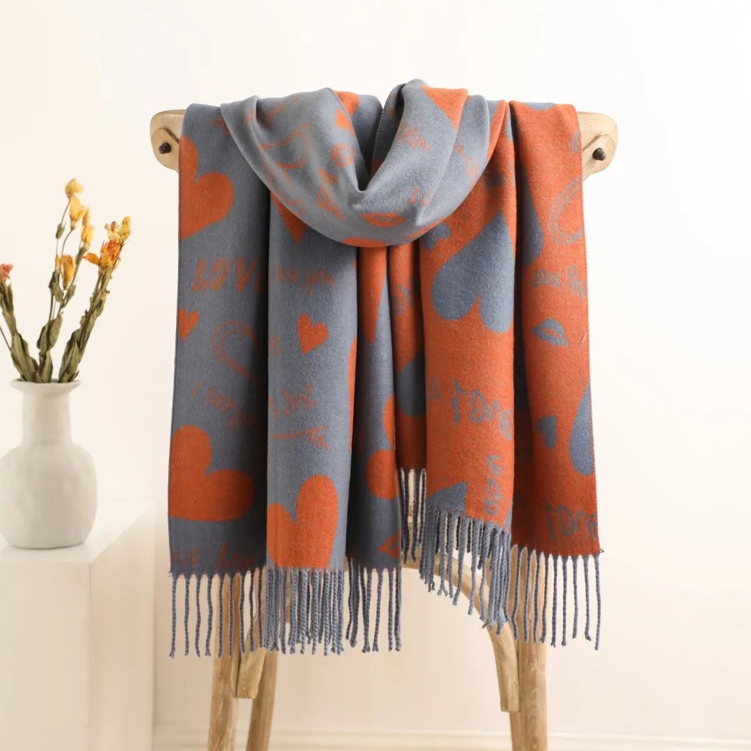 Love Heart Winter Wrap