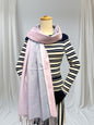 Two Tone Gradual Fade Cashmere Feel Pashmina