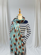 Highland Cow Cashmere Feel Scarf