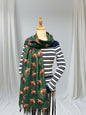 Highland Cow Cashmere Feel Scarf