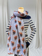 Highland Cow Print Scarf