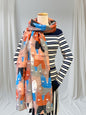 Cute Cat Print Scarf