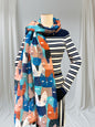 Cute Cat Print Scarf