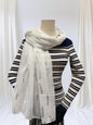 Glitter Wheat Print Scarf