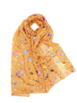 Rainbow Glitter Hearts Scarf
