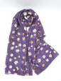 Glitter Rose Gold  Big Paw Print Scarf