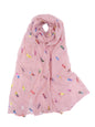 Rainbow Glitter Dragon Fly Scarf