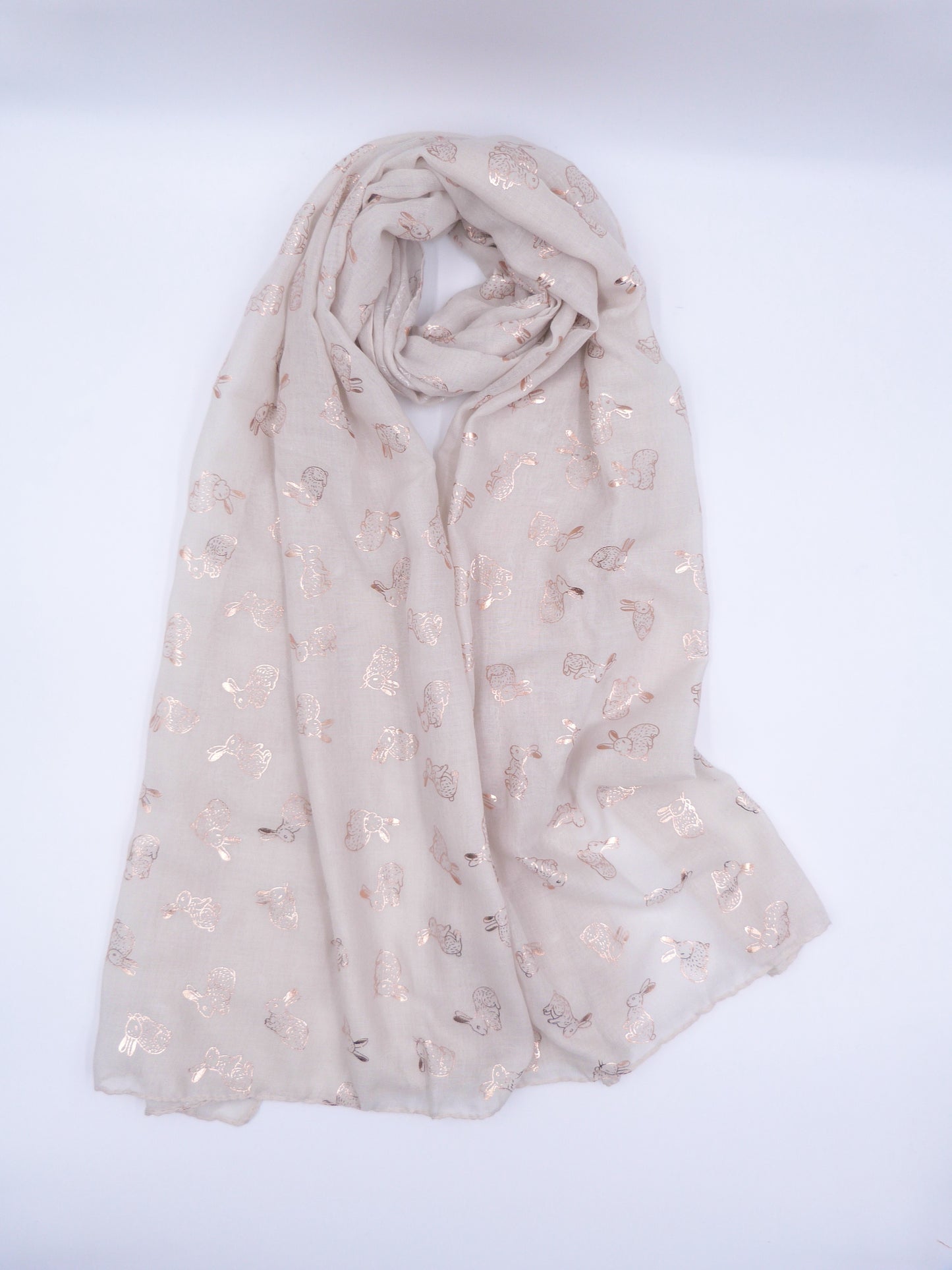 Glitter  Bunny Rabbit Scarf