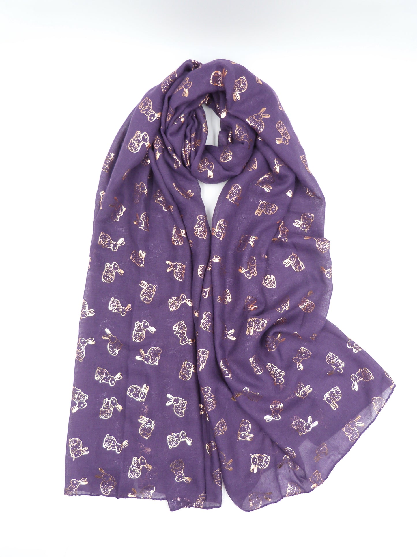 Glitter  Bunny Rabbit Scarf