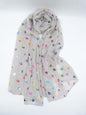 Rainbow Paw Print Scarf