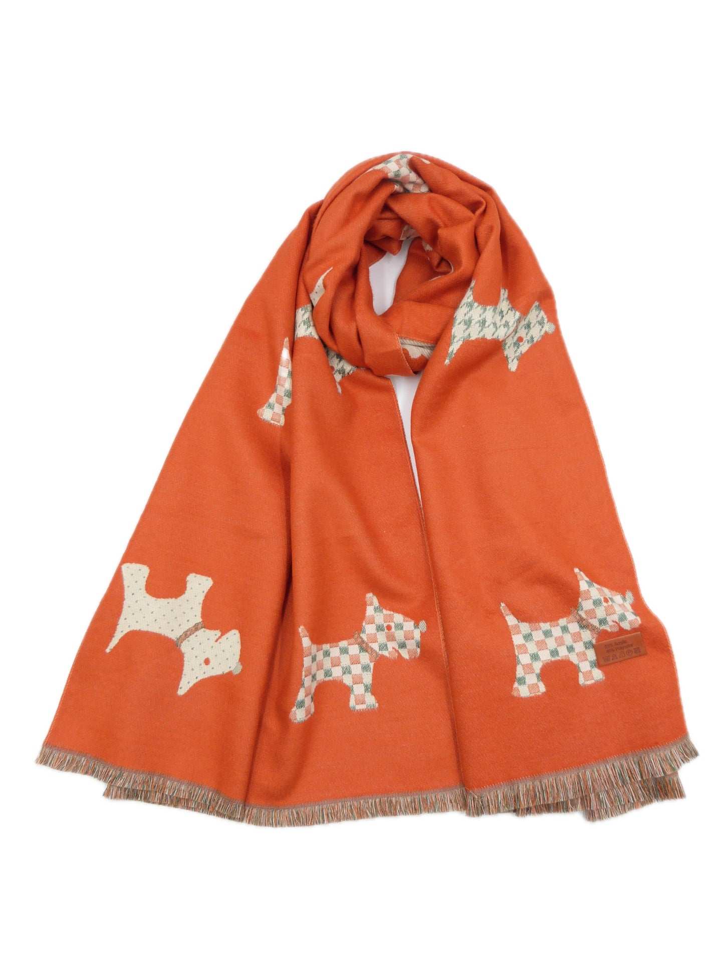 Scottie Dog Warm Winter Wrap