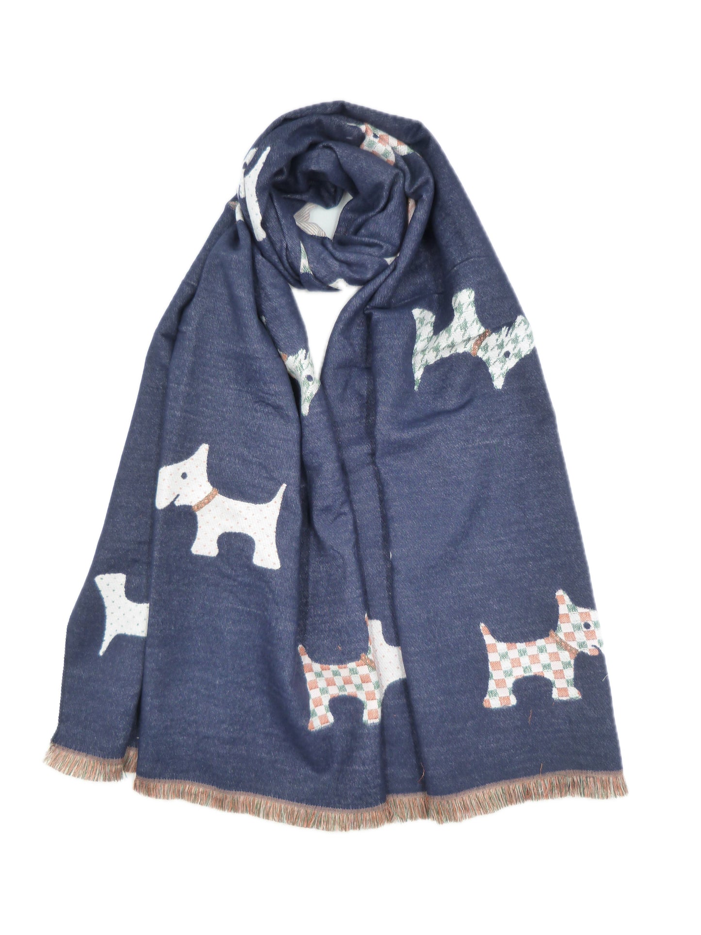 Scottie Dog Warm Winter Wrap