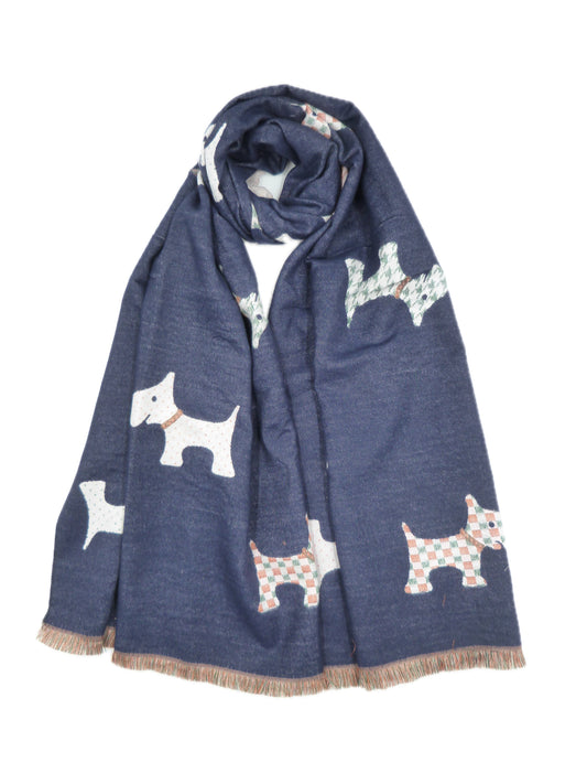 Scottie Dog Warm Winter Wrap