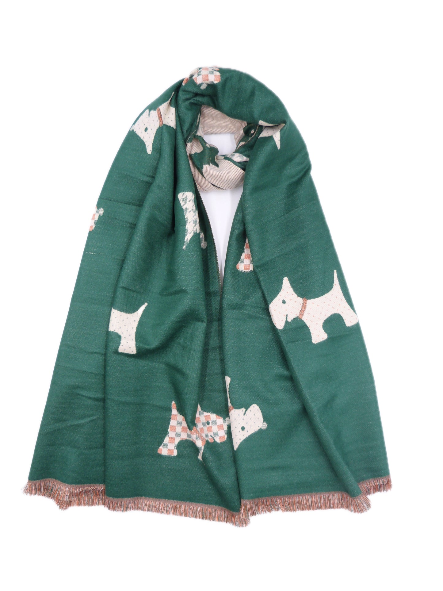 Scottie Dog Warm Winter Wrap
