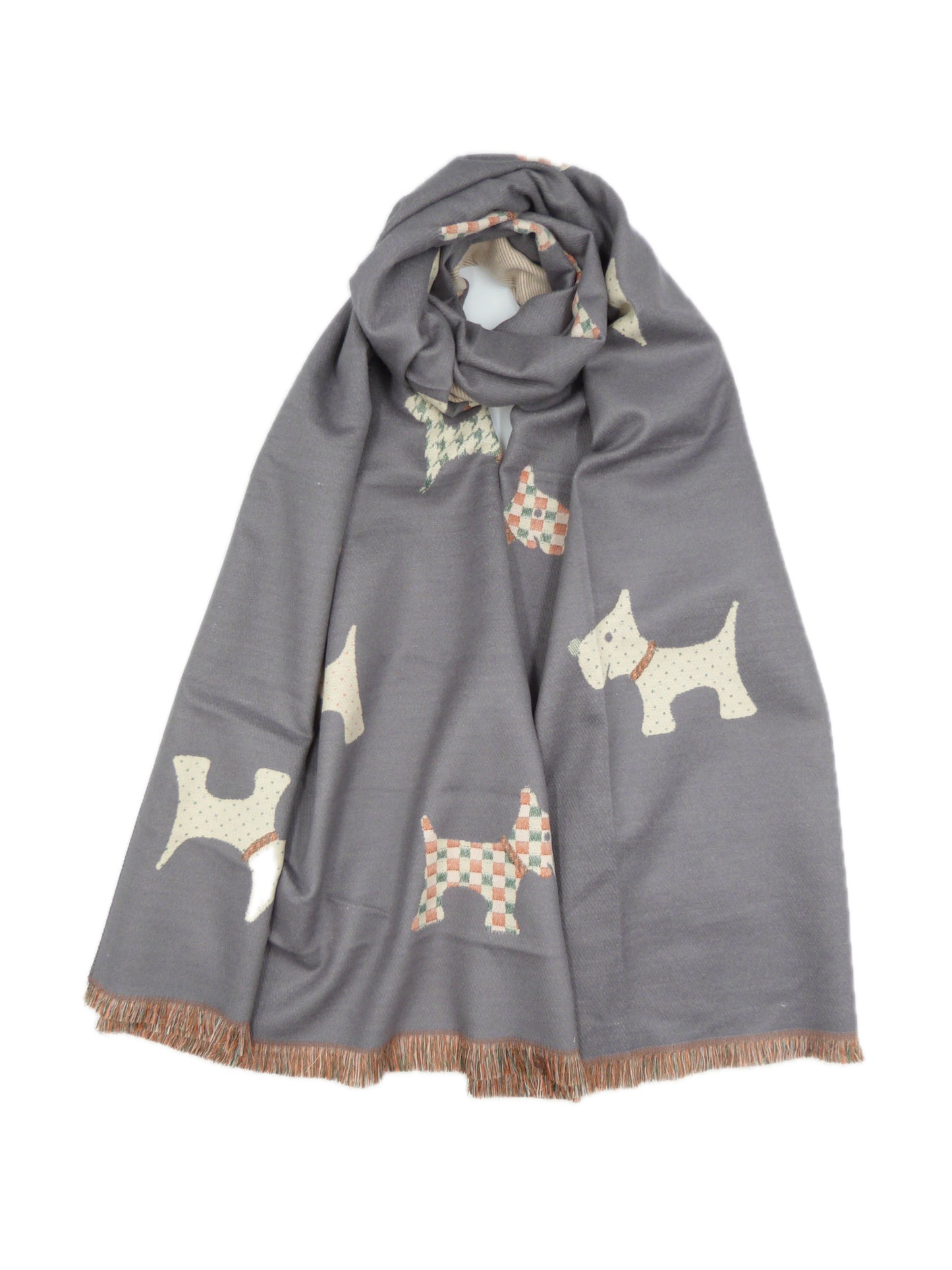 Scottie Dog Warm Winter Wrap