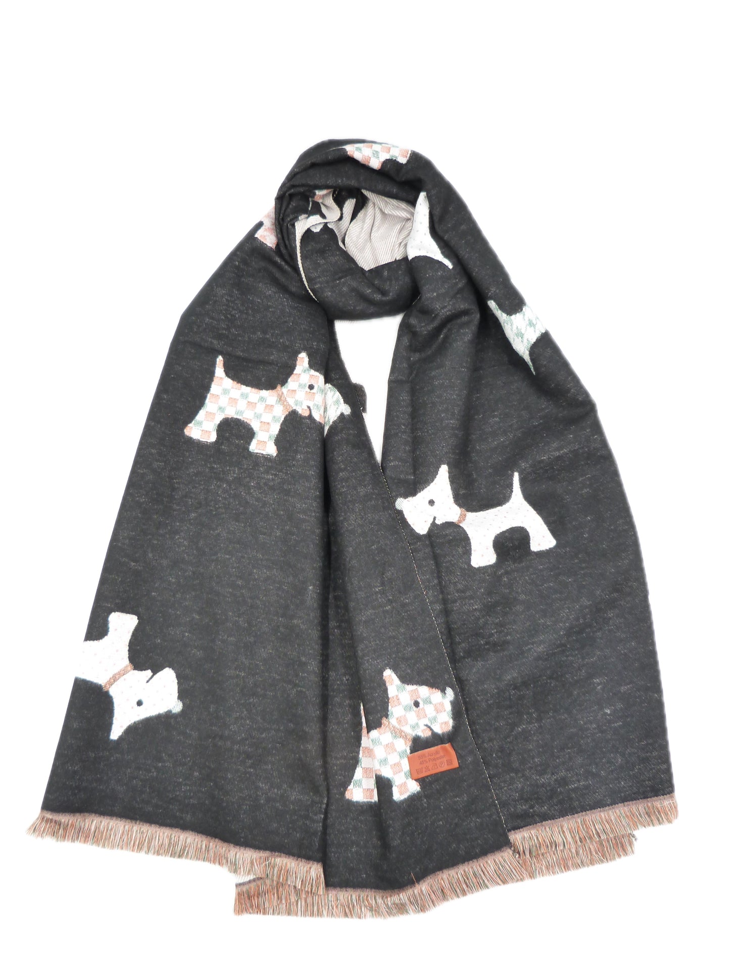 Scottie Dog Warm Winter Wrap