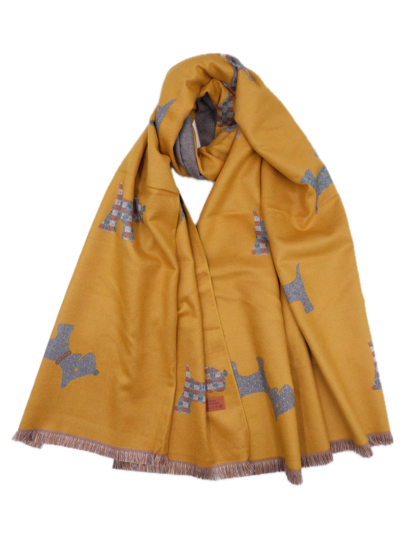 Scottie Dog Warm Winter Wrap