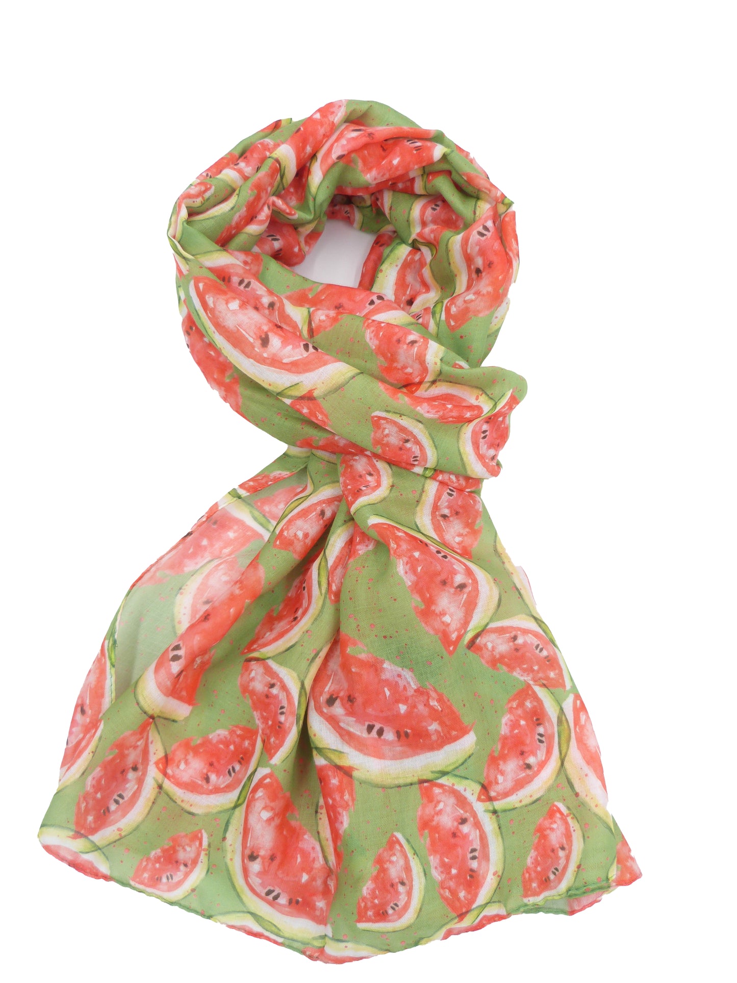 Water Melon Print Scarf