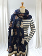 Tabby Cat  Warm Winter Wrap