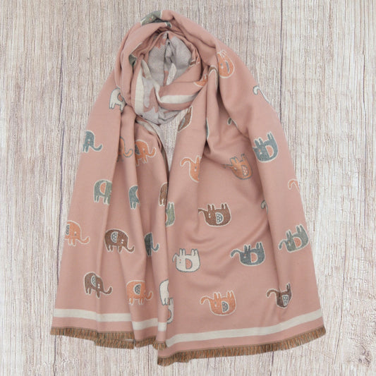 Elephant  Warm Winter Wrap