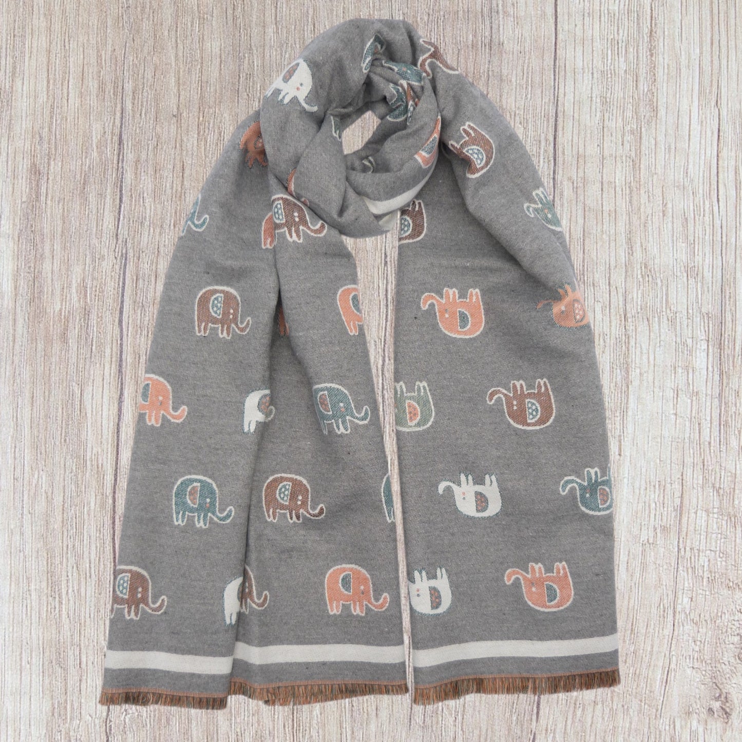Elephant  Warm Winter Wrap