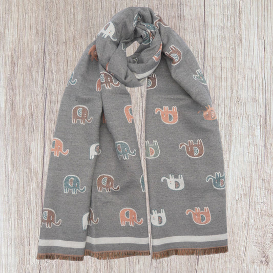Elephant  Warm Winter Wrap