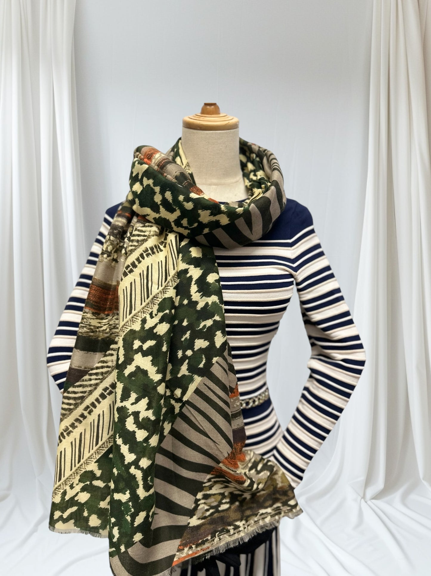 Leopard Print Large High Quality Scarf