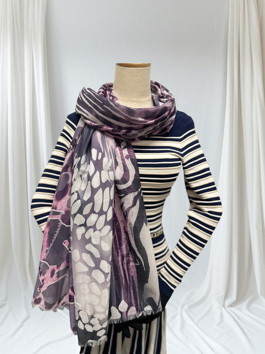 Leopard Print Scarf