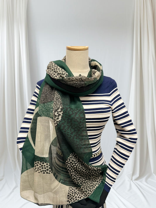 Leopard Dots Print Scarf