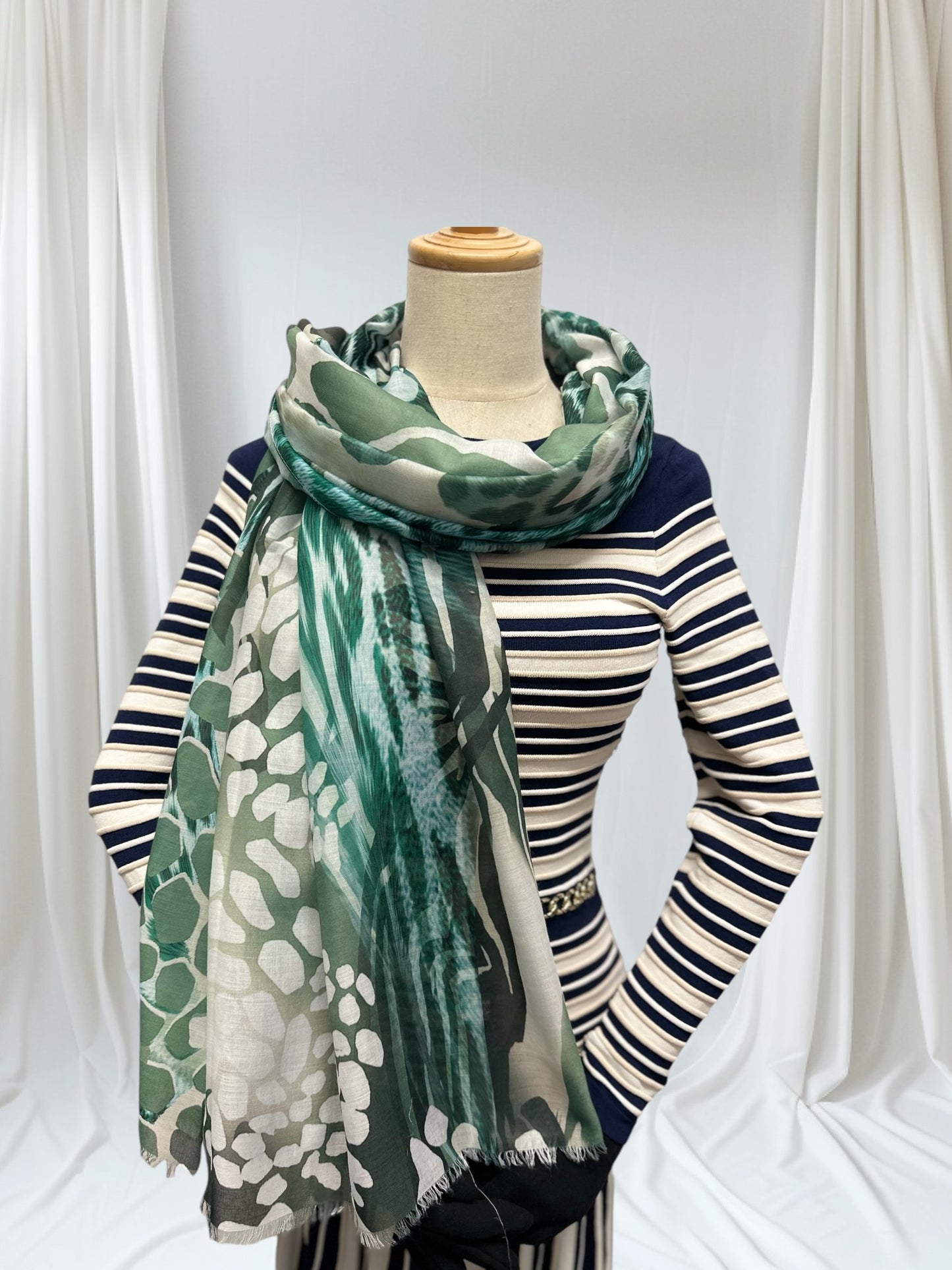 Leopard Print Scarf