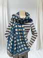 Star Print Scarf