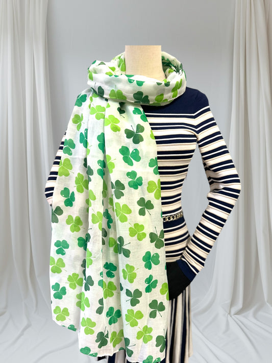 Flower Tree Leaves Leaf Print Scarf