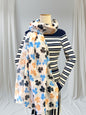 Flower Tree Leaves Leaf Print Scarf