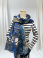 Graffiti Splash Dots Print Scarf