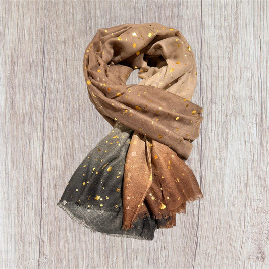 Glitter Dots Gradient Print