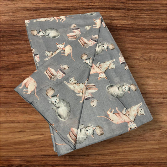Cat Print Scarf
