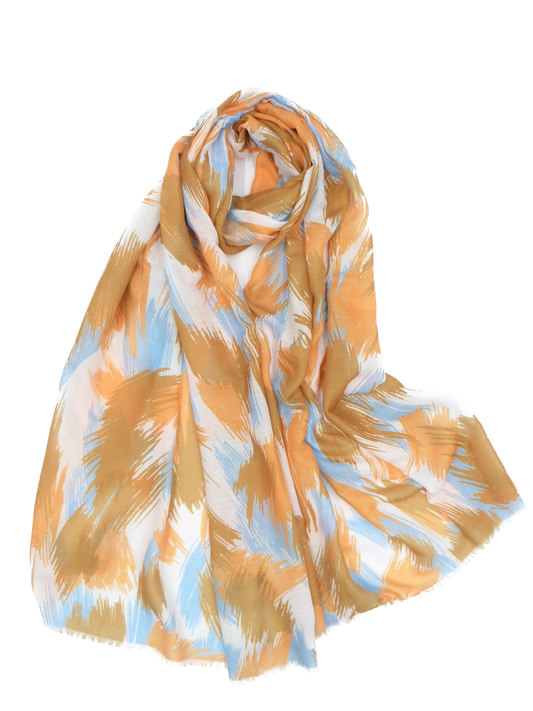 Art Brush Print Scarf