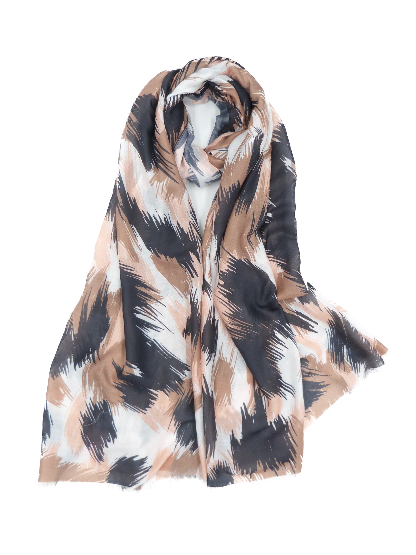 Art Brush Print Scarf