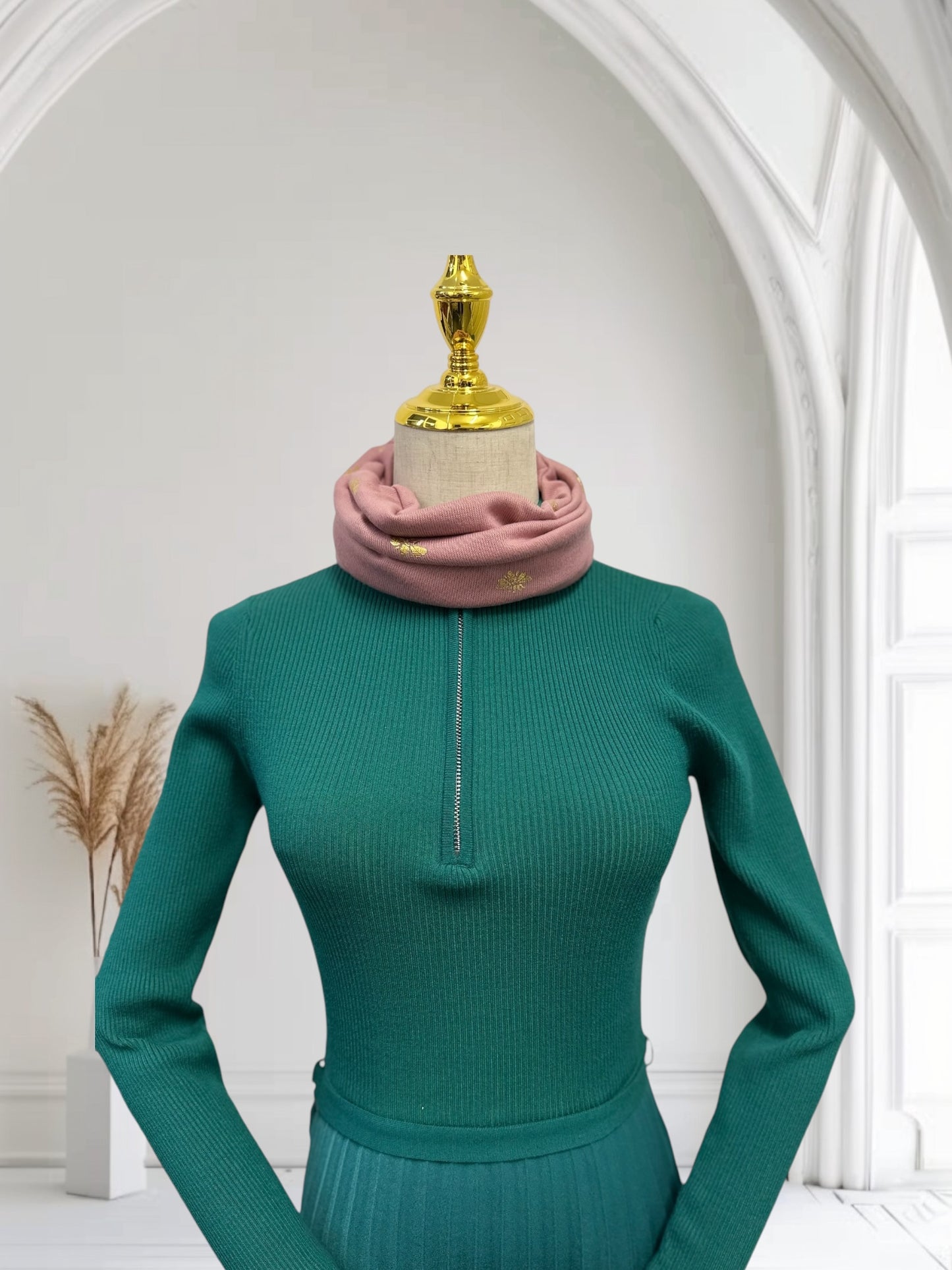 Glitter bee Print Snood