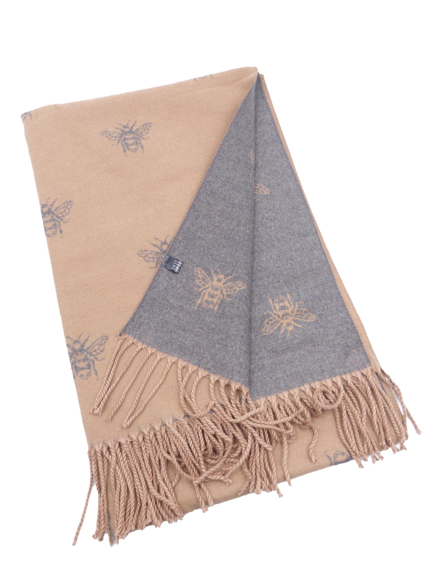 Bee Pashmina Scarf
