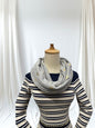 Large Glitter Bee Print Snood