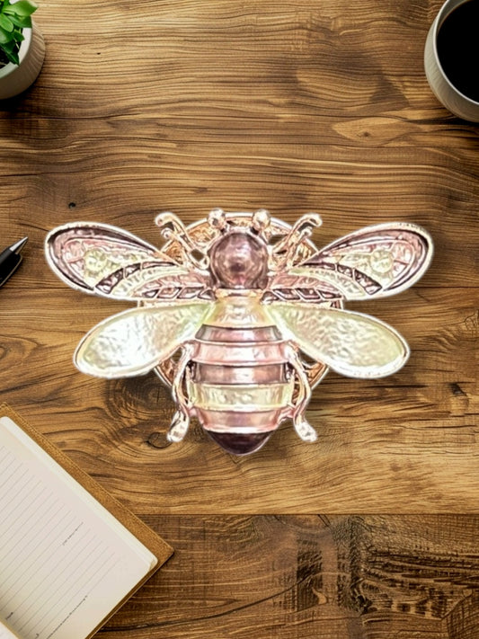 Magnetic Good Fortune Bee  Brooches