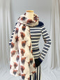 Highland Cow Print Scarf