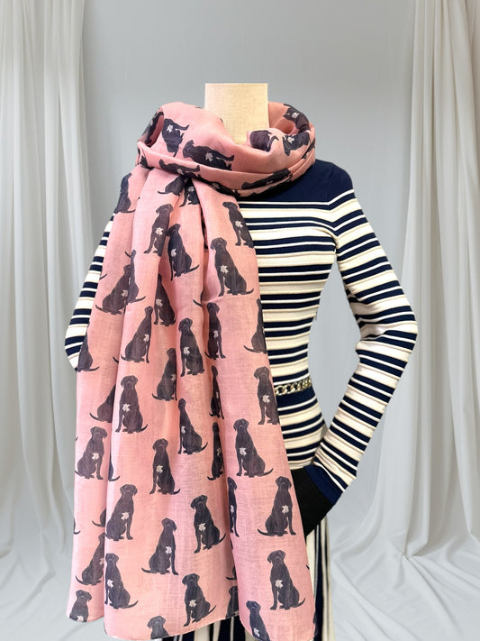 Cane Corsa  Print Scarf