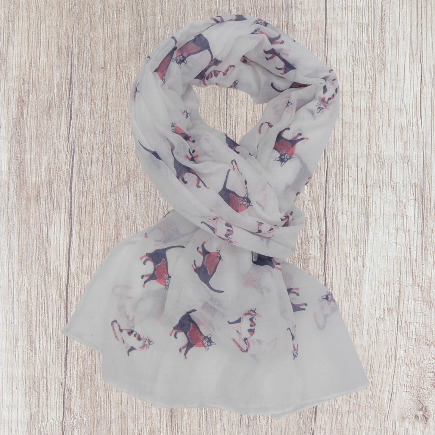 Cat Printed Scarf