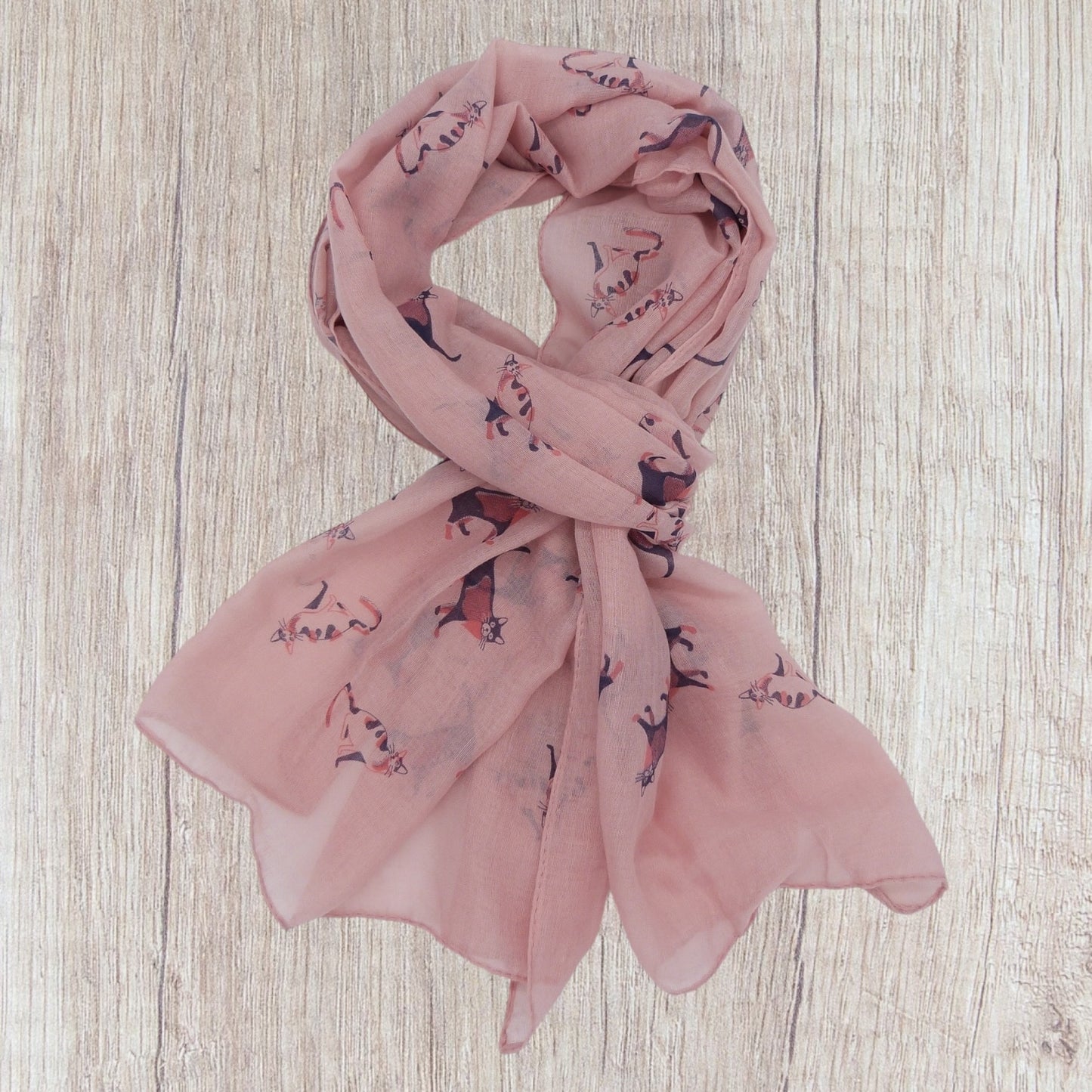 Cat Printed Scarf