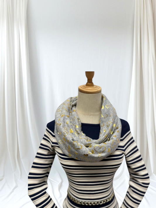 Large Glitter Dandelion Print Snood